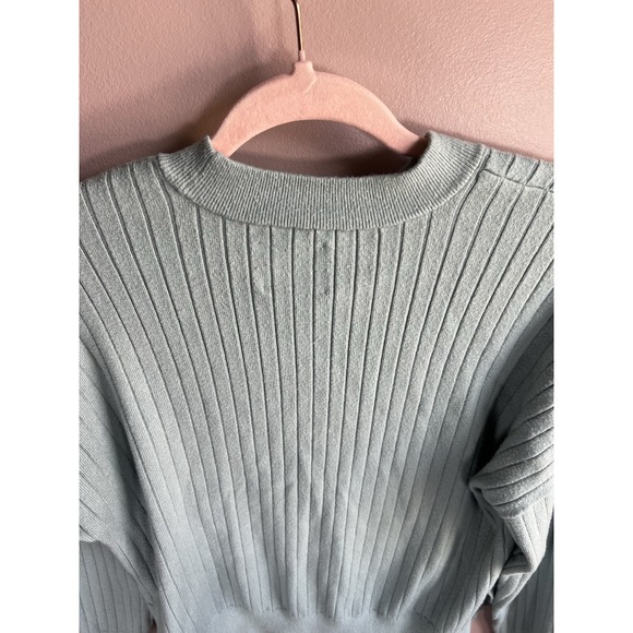 Abercrombie & Fitch Women's Soft A&F Collection Sage Green Sweatshirt Size Small - Picture 8 of 8